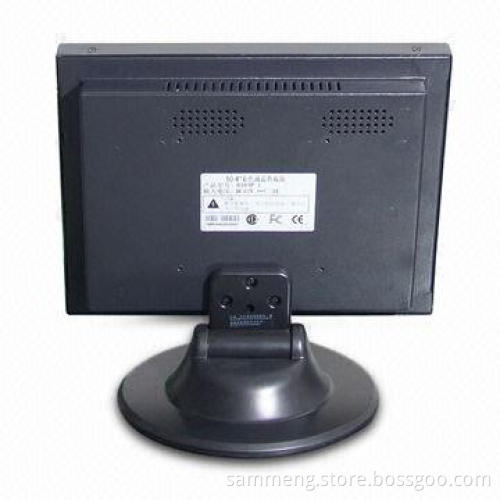 10.4-inch LCD CCTV Monitor, Supports 800 x 600 Pixels Resolution and 24 Hours Working